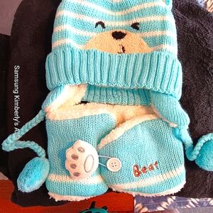 Baby/Toddler winter hat set